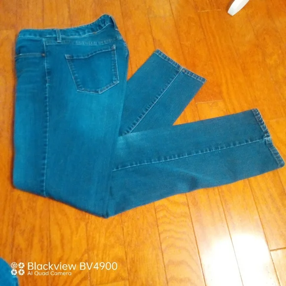 Vintage X America Blue Jeans - size 6/28 - Picture 3 of 6